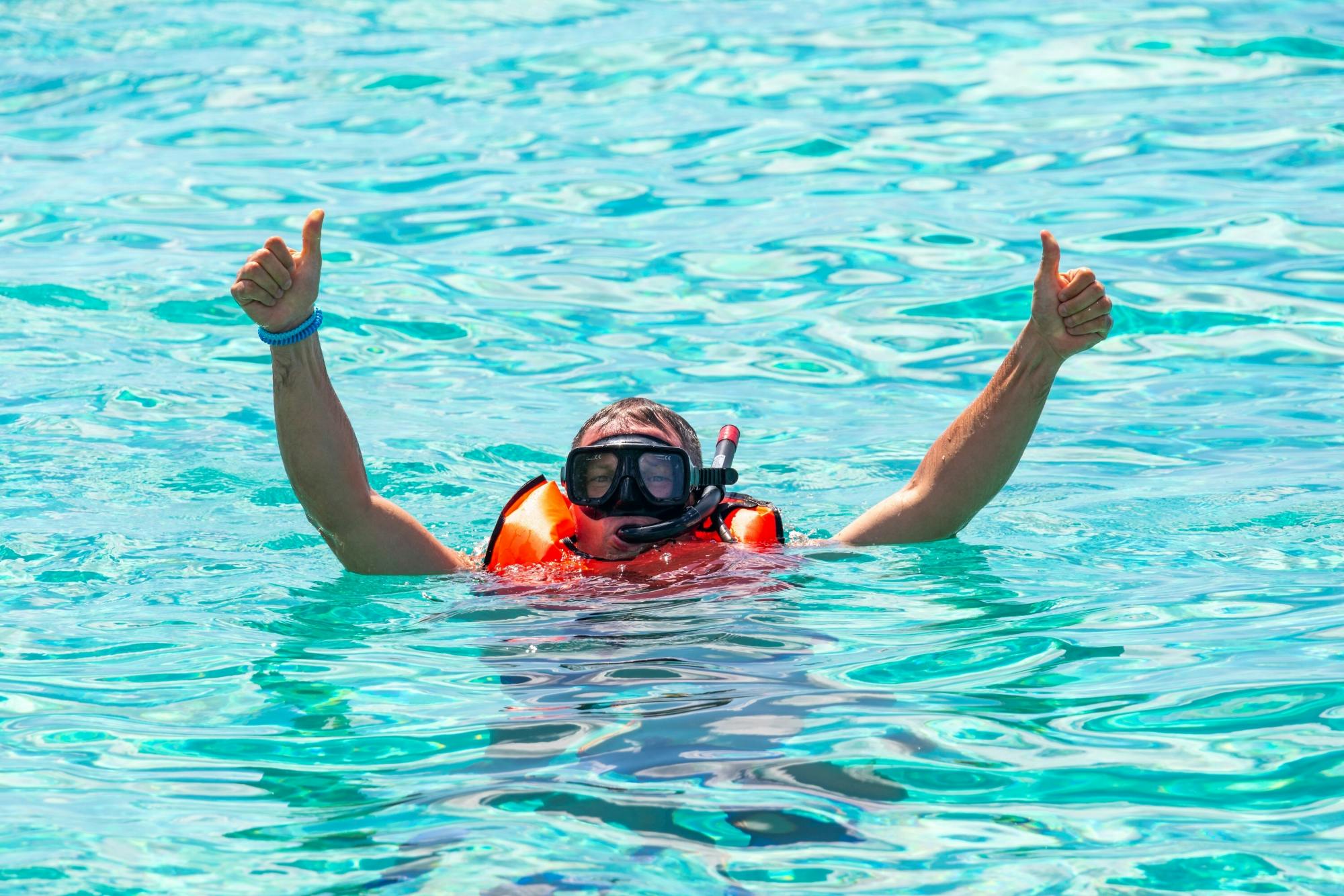 Cozumel guided snorkelling and island tour from Cancun