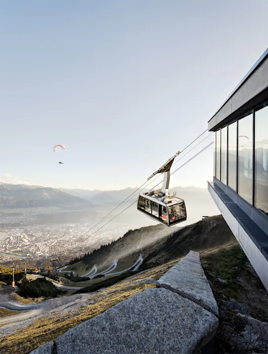 Nordkettenbahn-Rundfahrt auf den Gipfel von Innsbruck