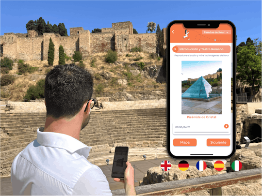 Malaga historic self-guided tour with Alcazaba ticket