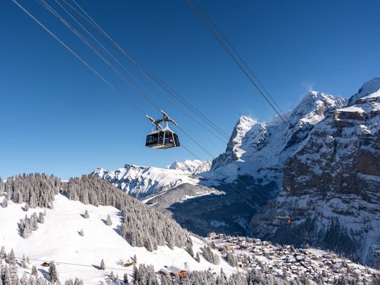 Billet pour le téléphérique du Schilthorn depuis Mürren ou Stechelberg - 