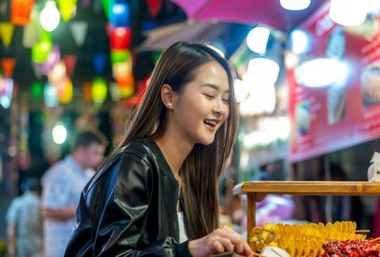 Chiang Mai street food experience tuk-tuk night tour