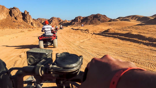 Sharm desert combo quad biking, bedouin dinner, show and stargazing