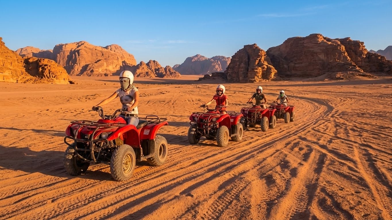 Morning quad bike from Sharm El Sheikh- single use