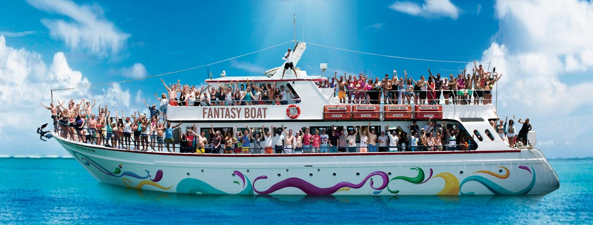 Escena Ayia Napa Fantasy Boat Party Ticket