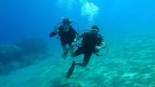 Excursión de snorkel o buceo a Akrotiri