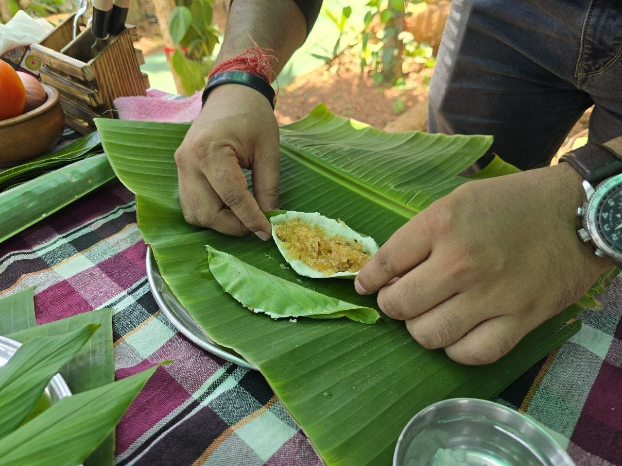 Authentic Goan Saraswat cooking experience on a local spice farm