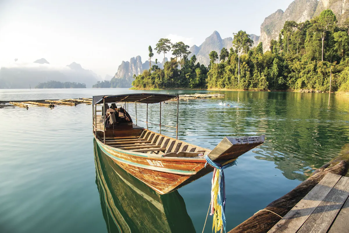 Full-day Khao Sok adventure tour from Khao Lak with raft ride