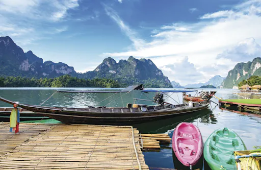 Full-day Khao Sok adventure tour from Khao Lak with raft ride