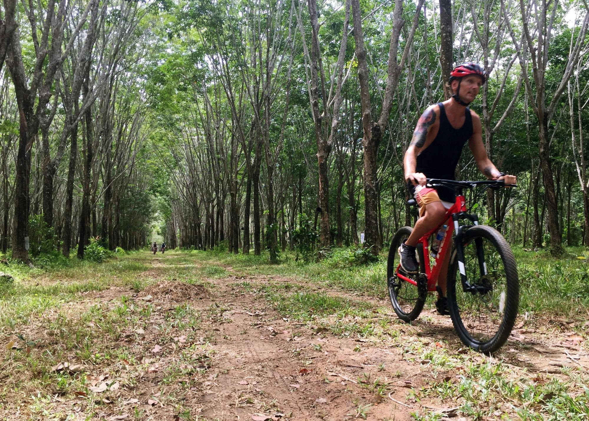Half day countryside cycling from Phuket