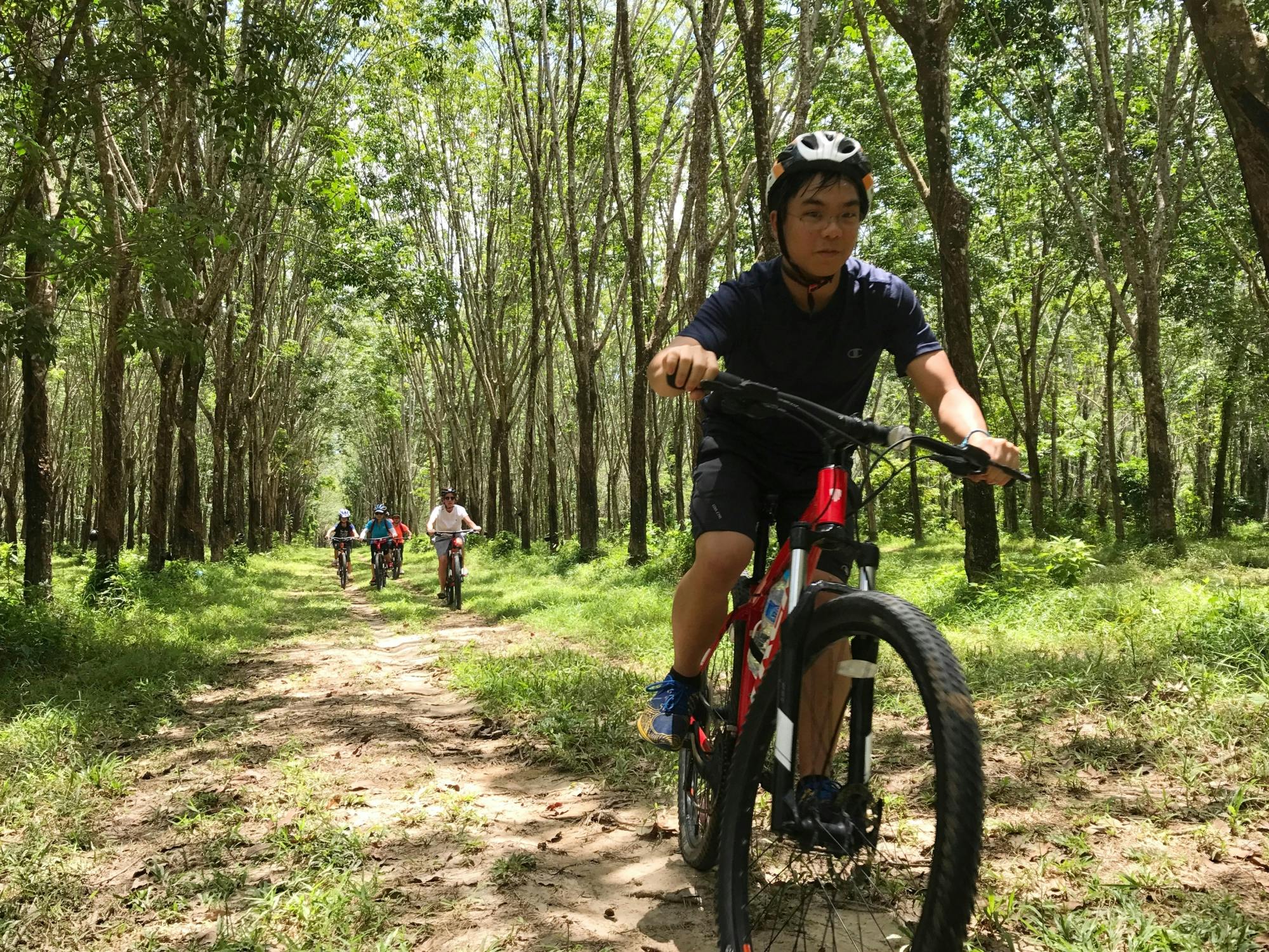 Half day countryside cycling from Phuket