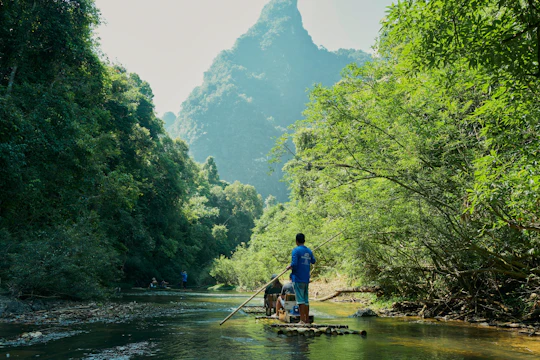 Full-day Khao Sok adventure tour from Khao Lak with raft ride