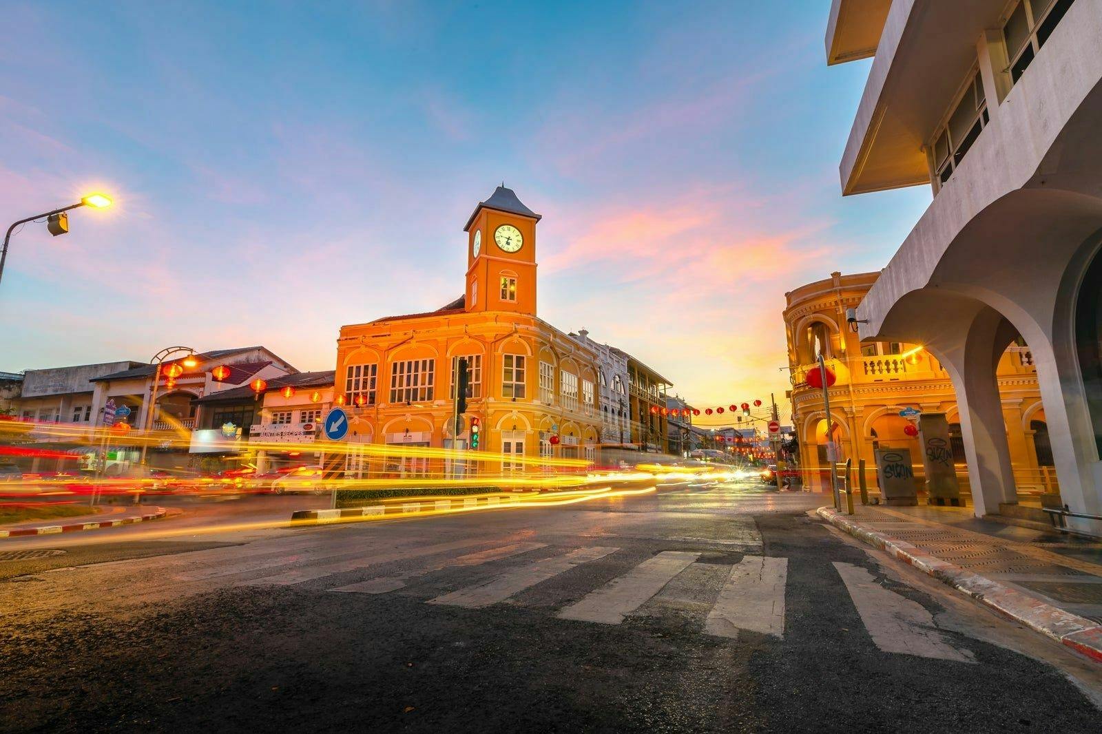 Island-hopping catamaran tour from Phuket with dinner at sunset