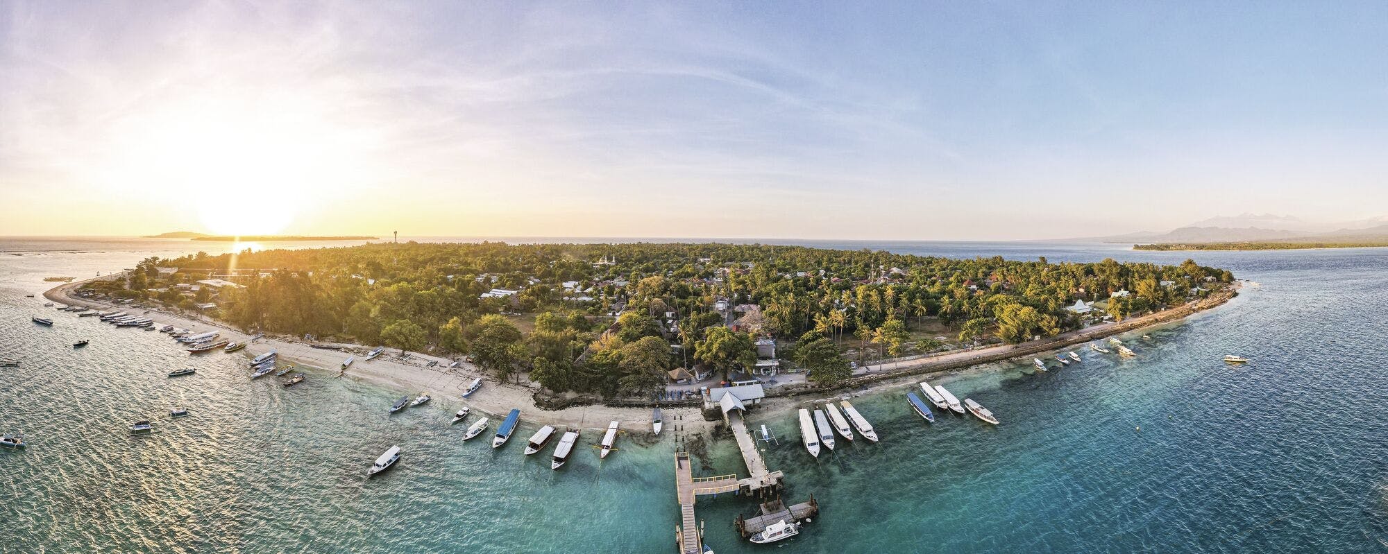 Boat transfer from Sanur on Bali to the Gili Islands
