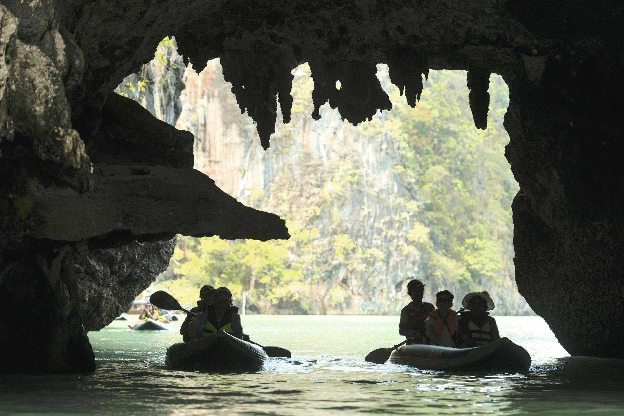 Sunrise Phang Nga island-hopping speedboat tour