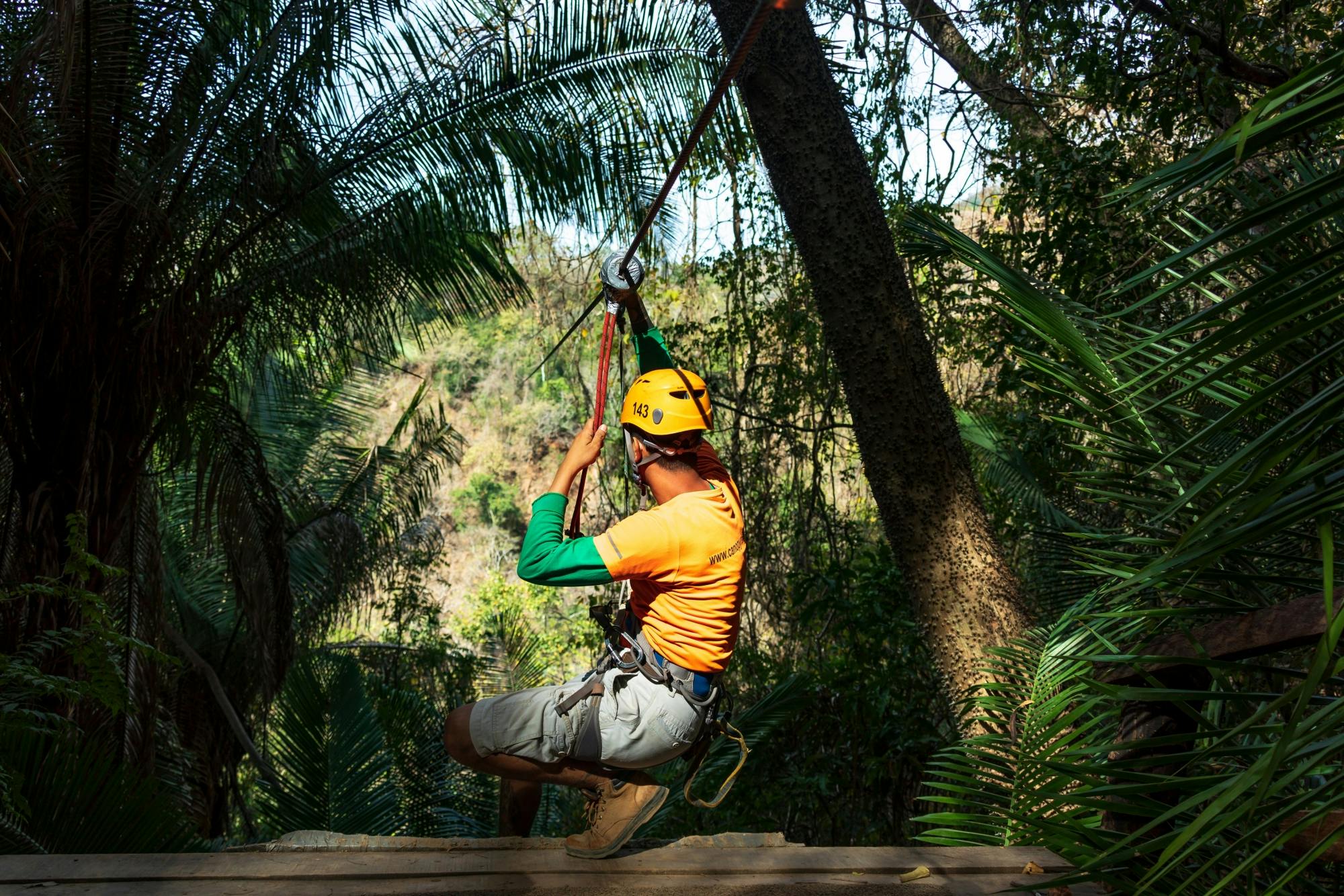 Erawan Patong Seaview Zipline experience