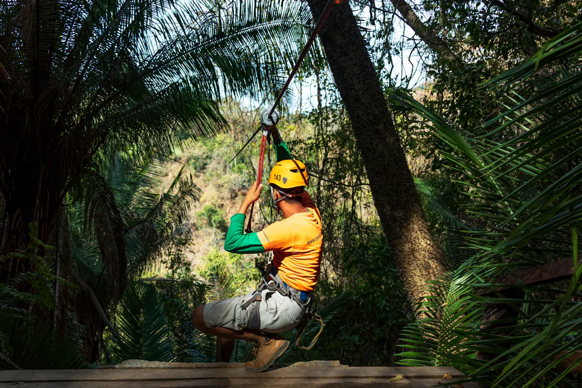 Erawan Patong Seaview Zipline experience