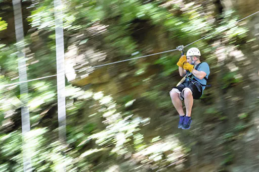 Erawan Patong Seaview Zipline experience