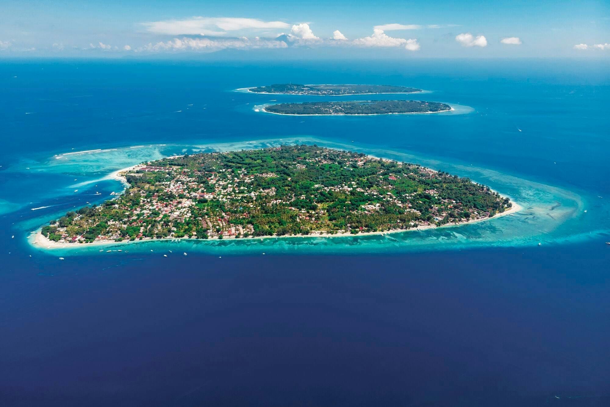 Bootstransfer von Sanur auf Bali zu den Gili-Inseln