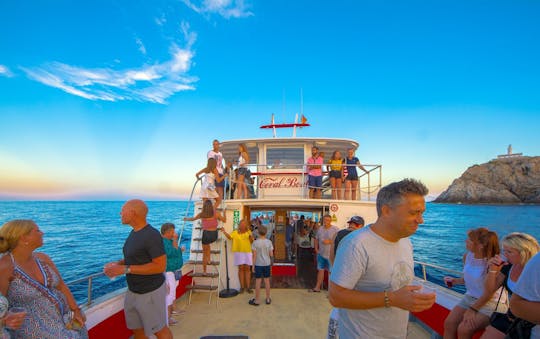 Rondvaart door natuurpark Llevant met Transfer door Barcos Coral