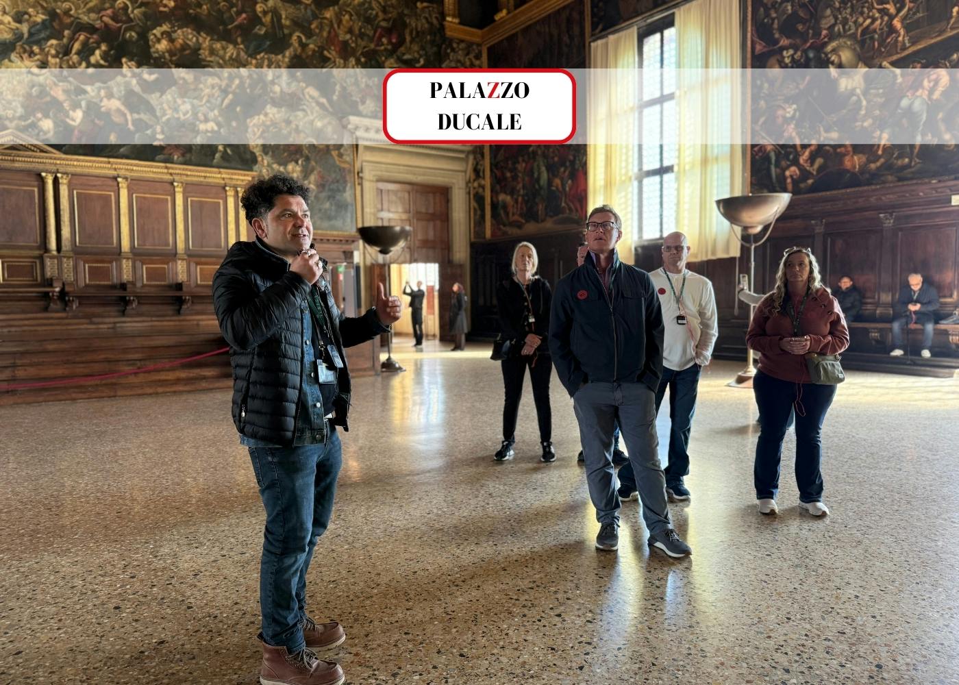 Visite guidée du Palais des Doges avec billet coupe-file