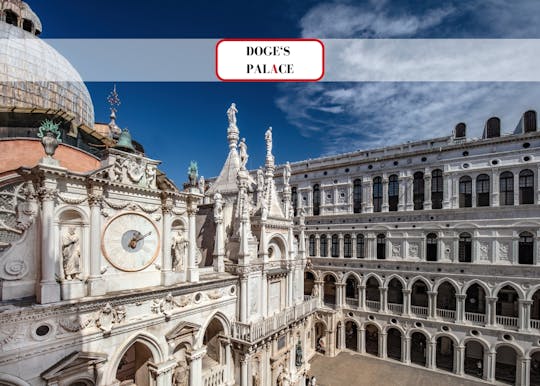 Audioguide und Ticket ohne Anstehen für den Dogenpalast