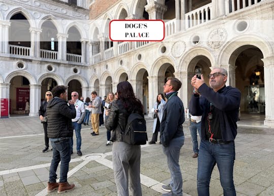 Doge's Palace tour, St Mark's Square museums tickets and gondola ride