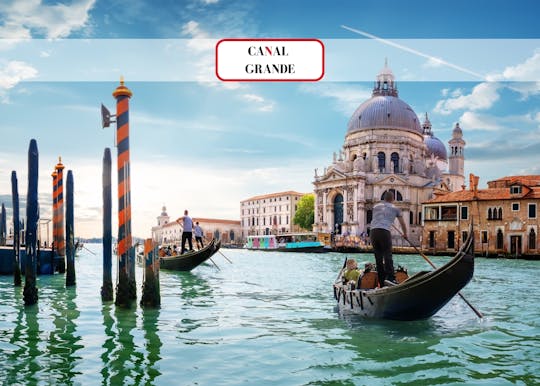Grand Canal by gondola with commentary
