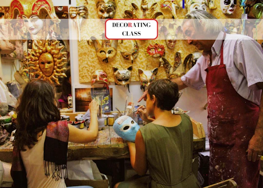 Venice Carnival Mask Workshop in St. Mark's Area