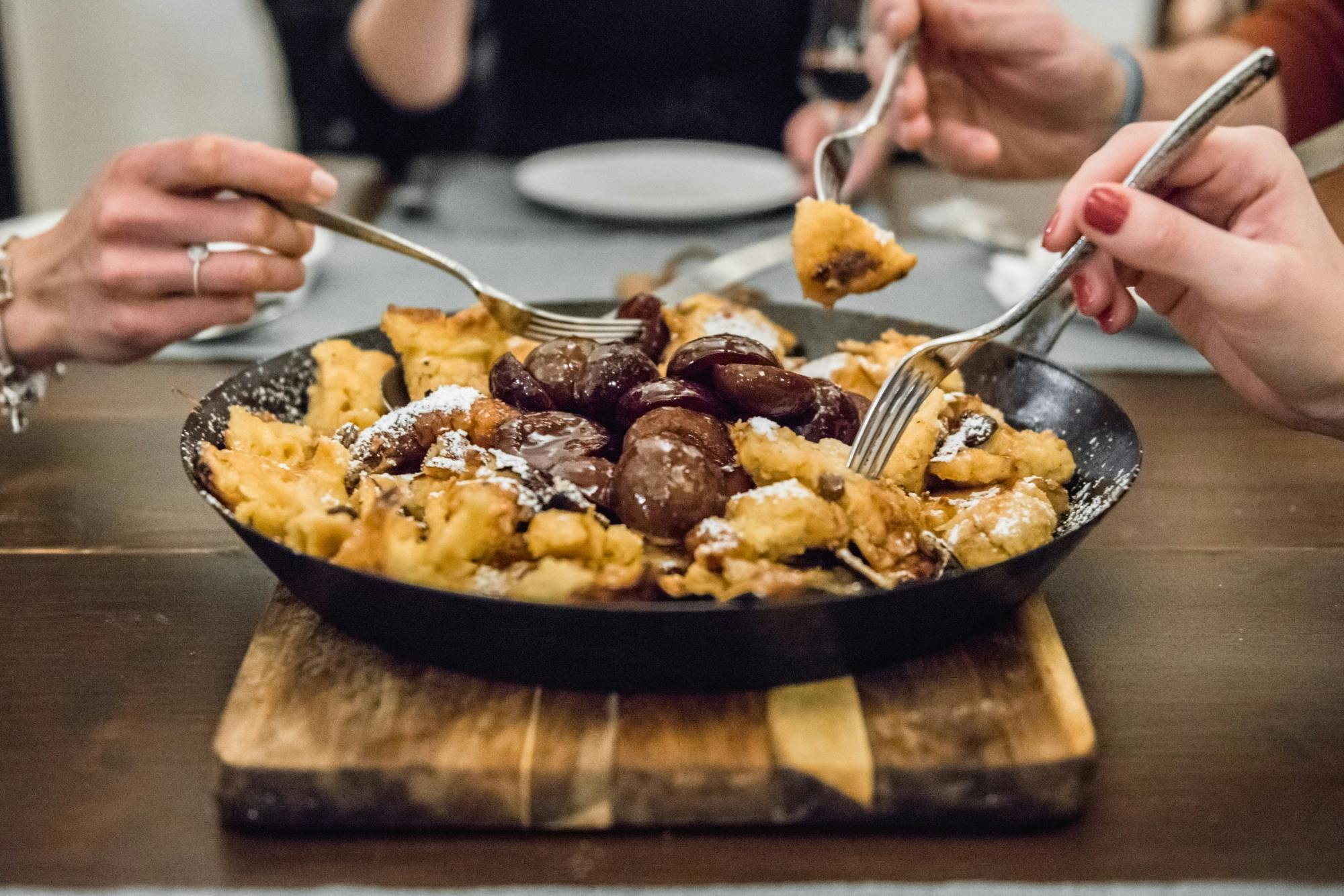Traditional Kaiserschmarrn cooking class and tasting