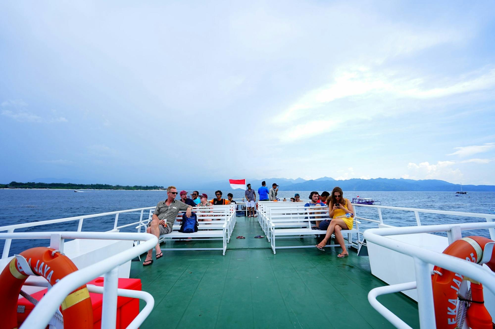 Bootticket van Padang Bai naar Gili T, Gili Air, Gili Meno of Lombok per Ekajaya