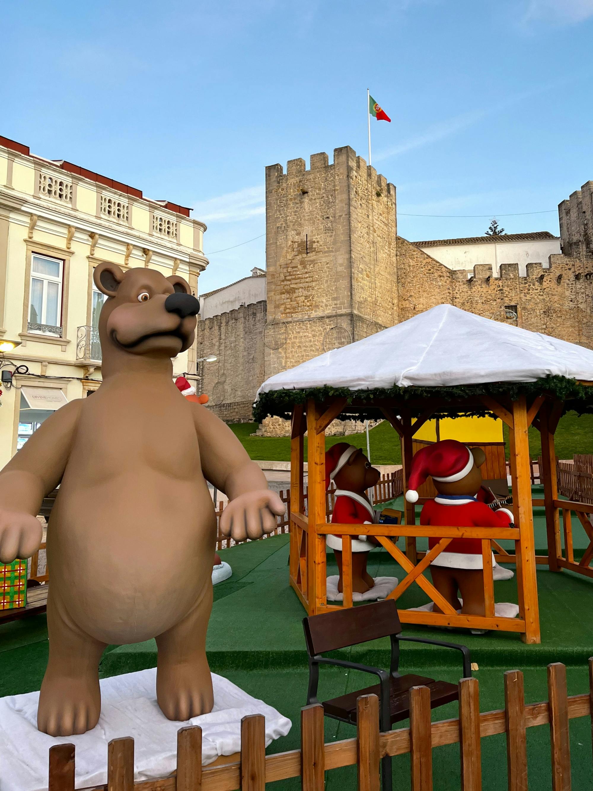 Loule Christmas visit in Portugal