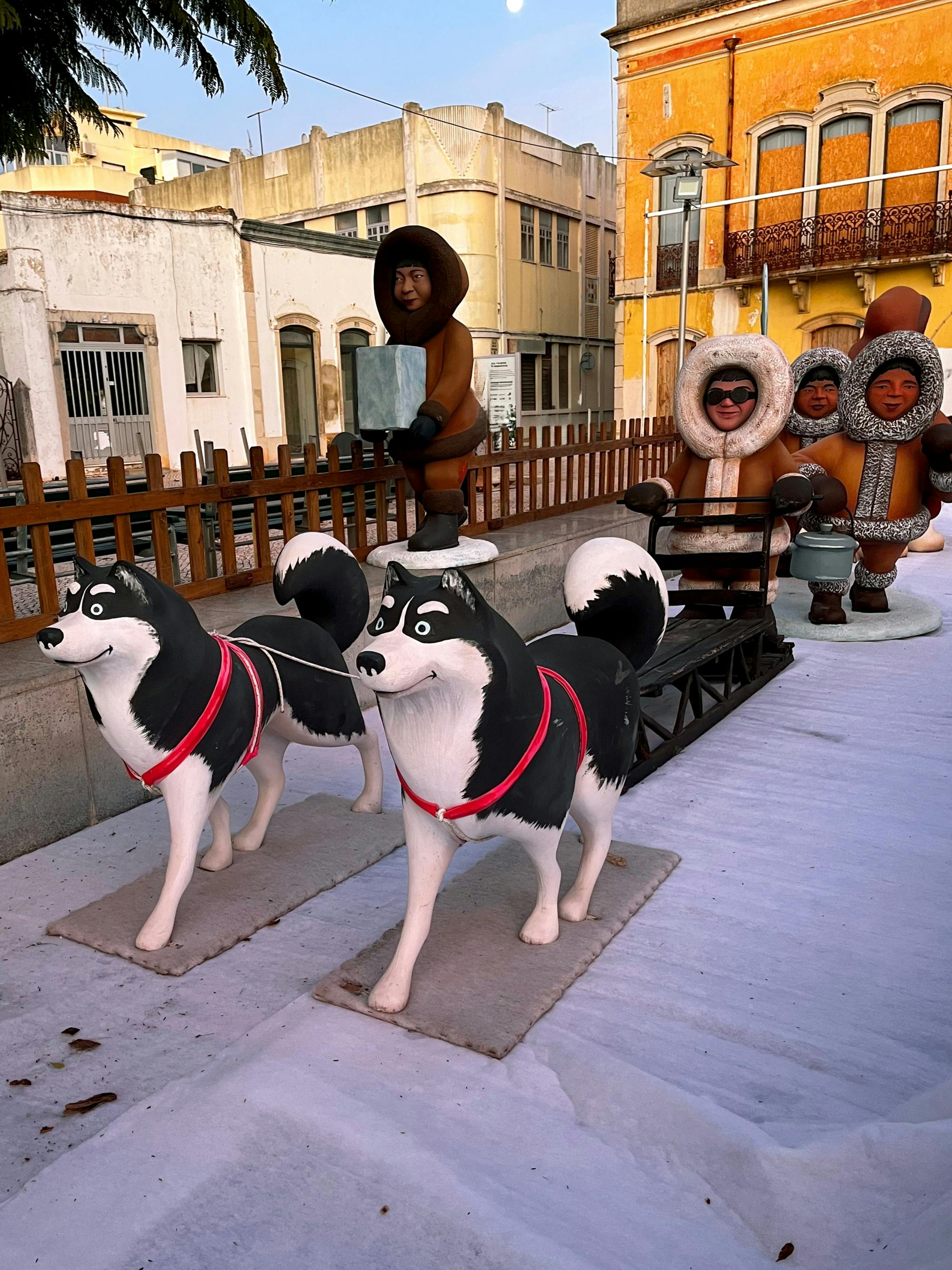 Loule Christmas visit in Portugal