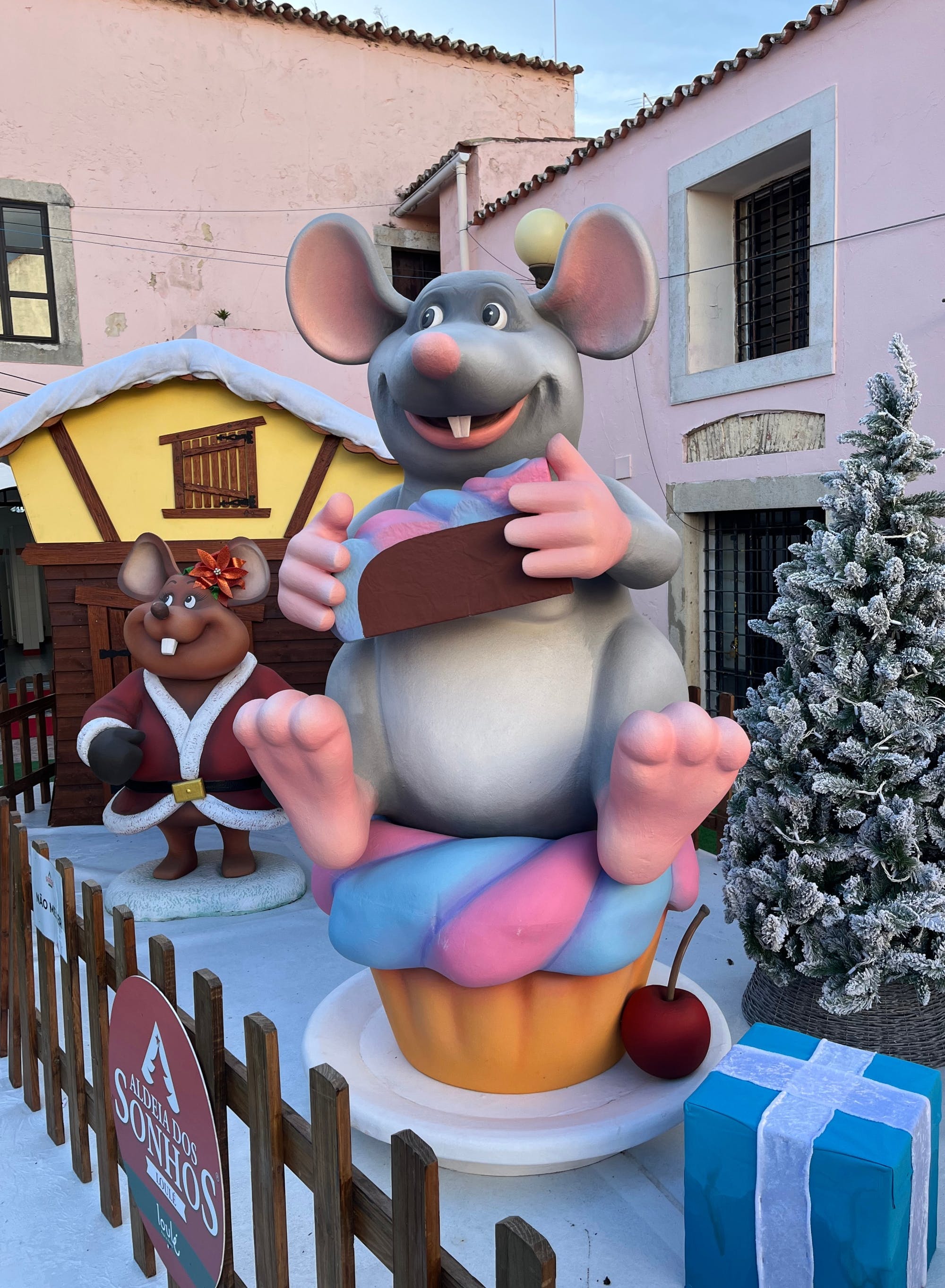 Loule Christmas visit in Portugal