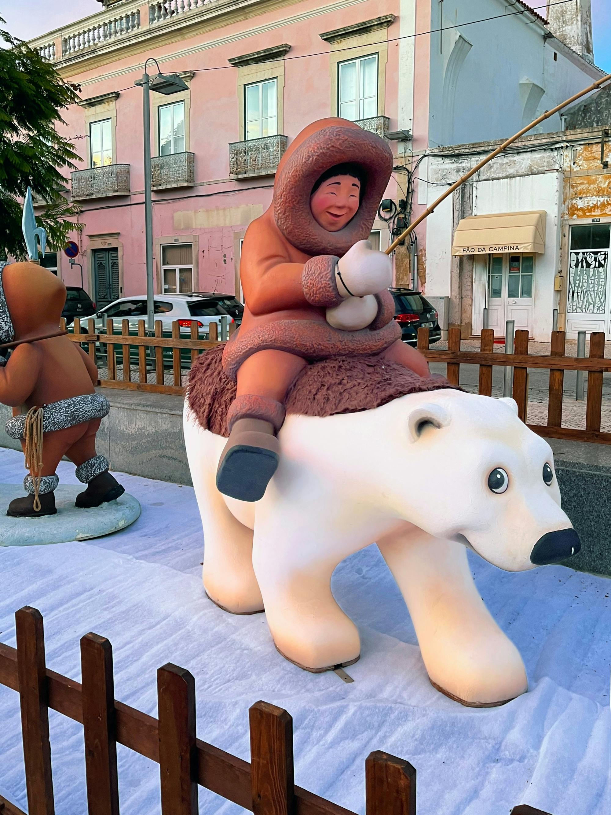 Loule Christmas visit in Portugal