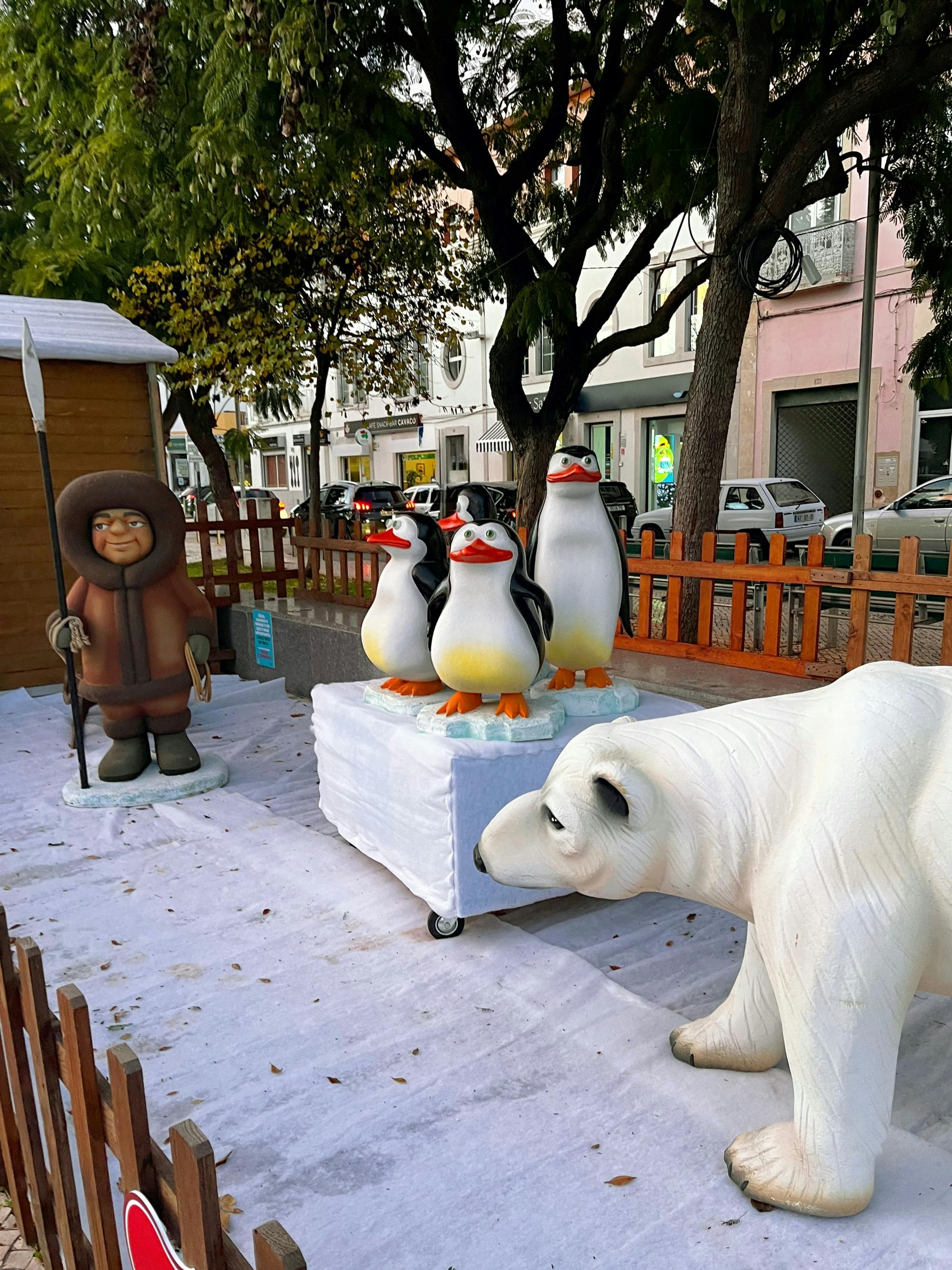 Loule Christmas visit in Portugal