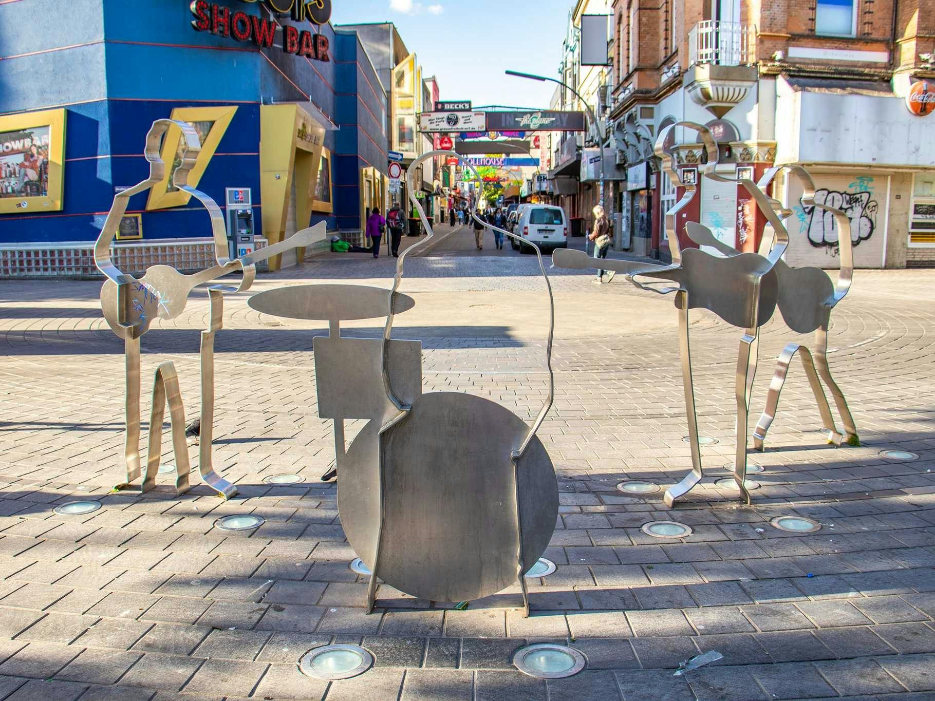 Guided tour tracing The Beatles' footsteps in Hamburg with a local