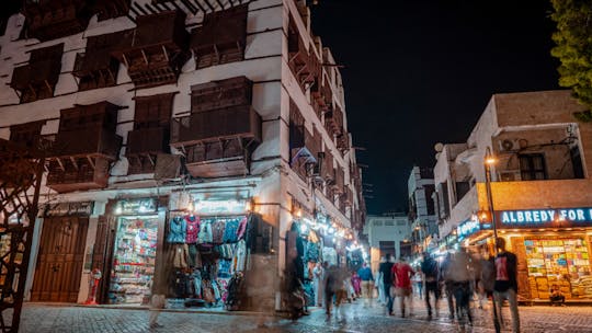 Schilderachtige rij en shoppingtour in het zuiden vanaf Jeddah