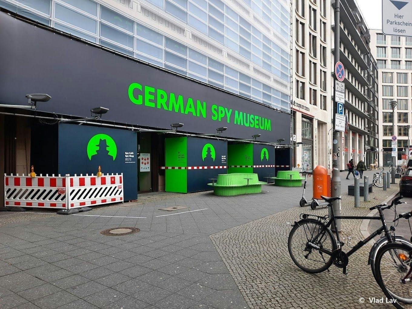 Berlin self-guided audio tour with German Spy Museum ticket