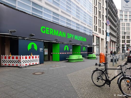 Berlin self-guided audio tour with German Spy Museum ticket