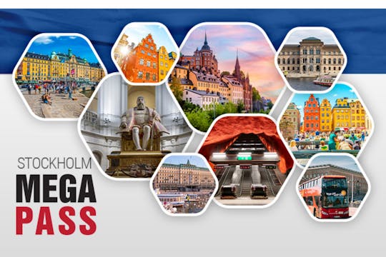 Stockholm combo tickets with hop-on hop-off bus and boat tour