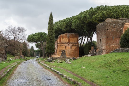 Appian way experience with Cecilia Metella and transfer