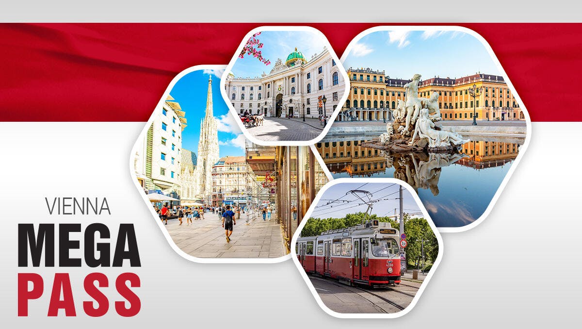 Vienna combo tickets with Schönbrunn, Sisi, transport and walking tour