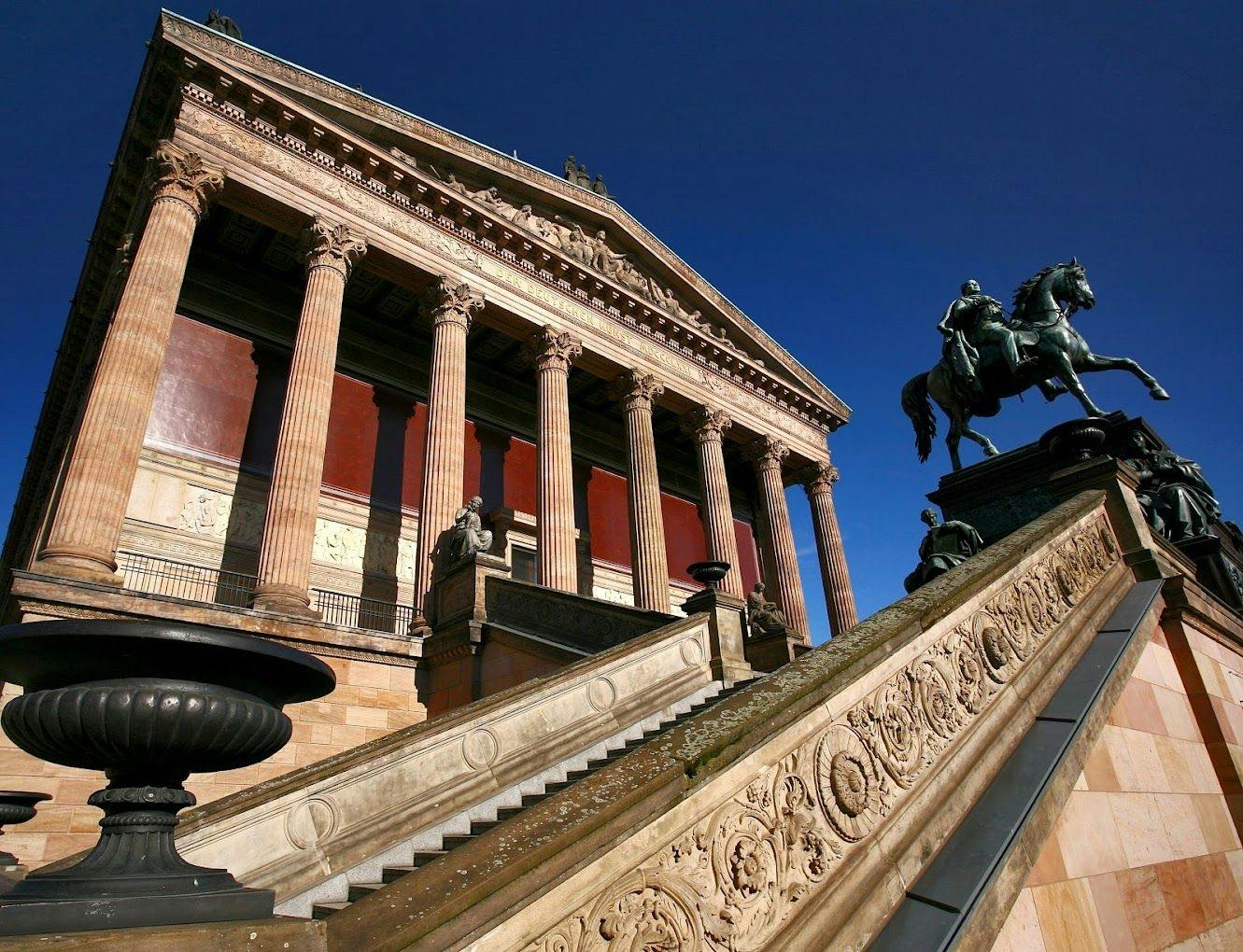 Berlin's history self-guided audio tour with Altes Museum ticket