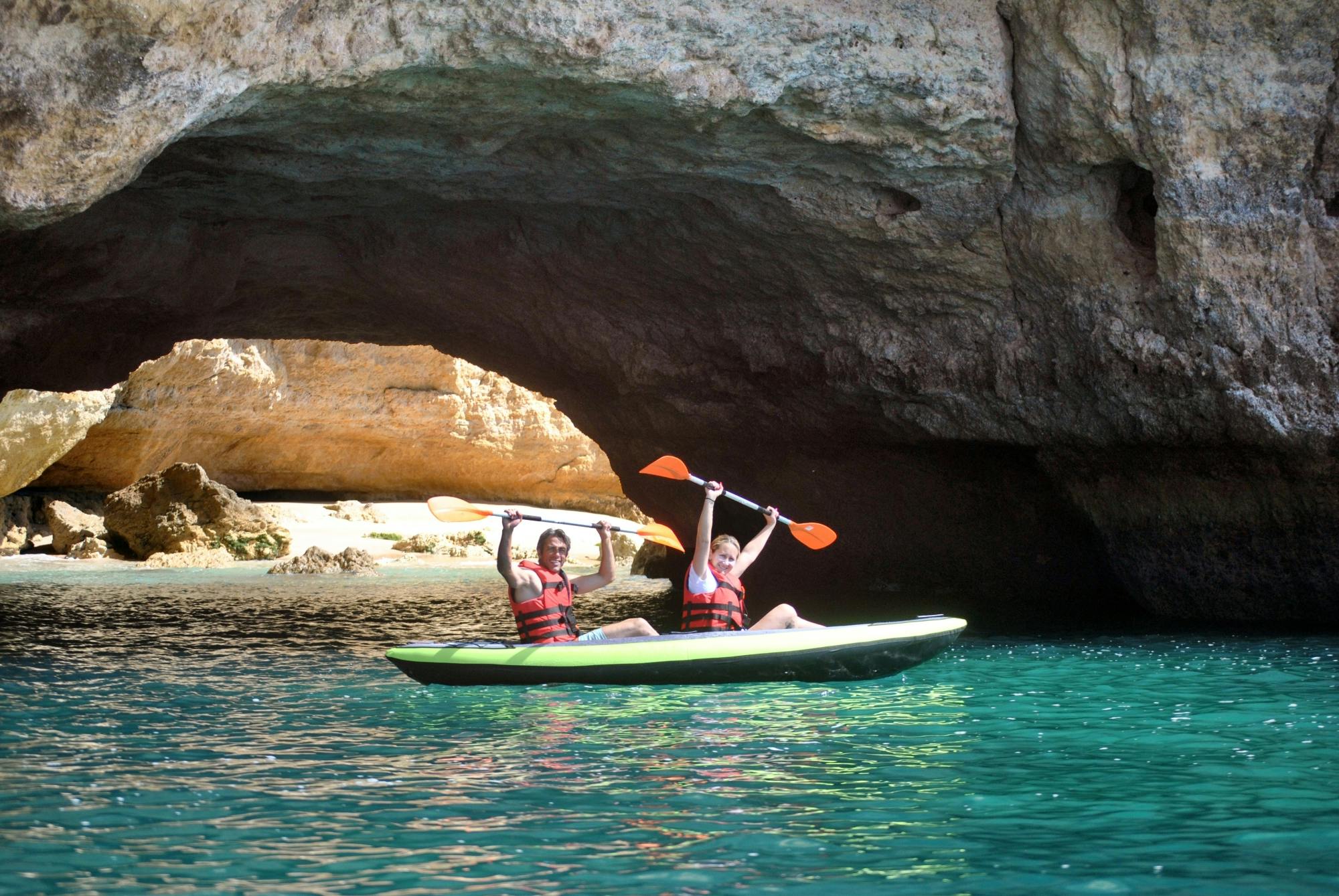Kayak guided tour of the Benagil Caves