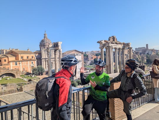 Rondleiding door het centrum vanaf Rome per E-bike