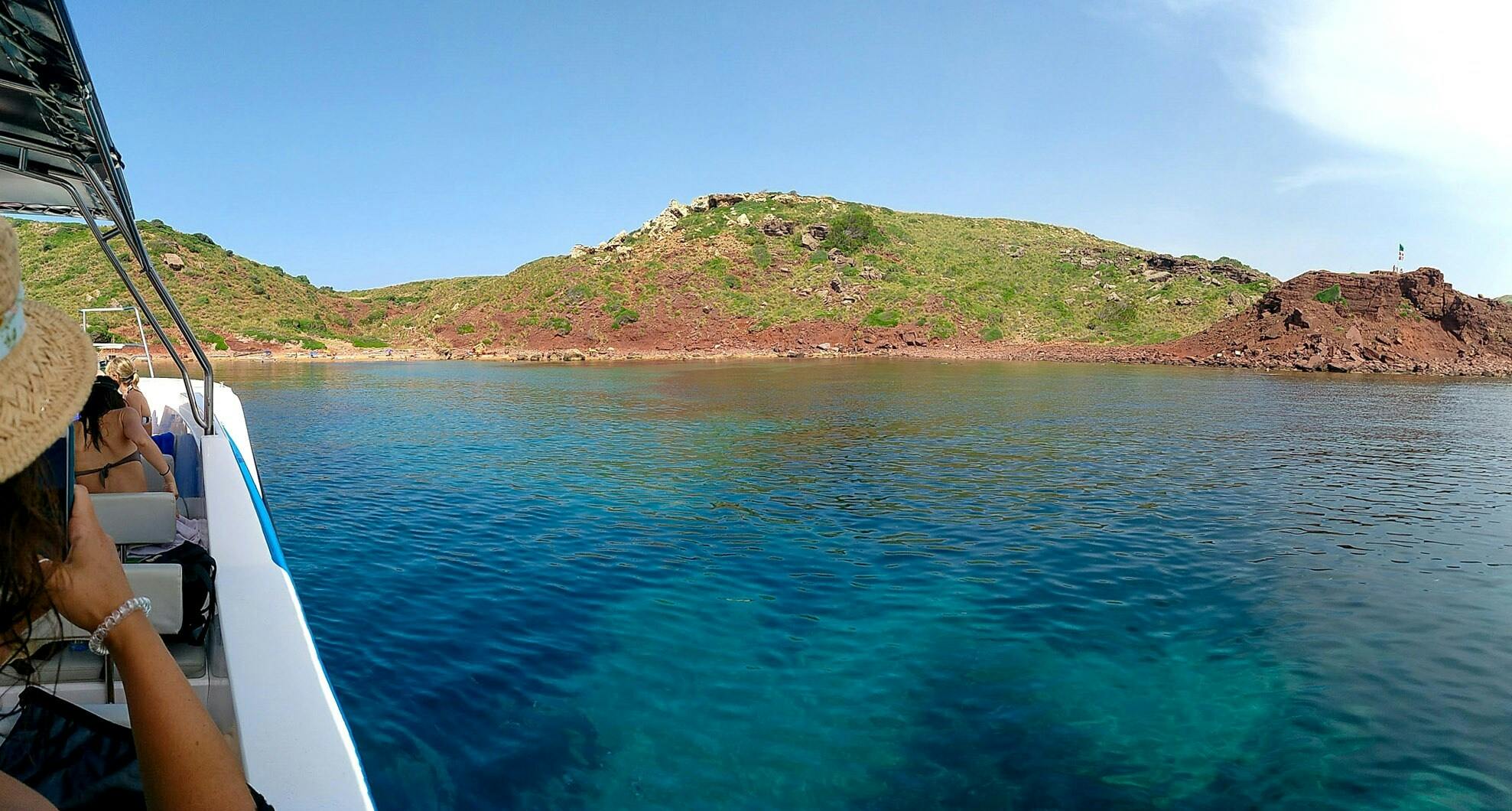 Boat tours with Pachira from Fornells without transfer