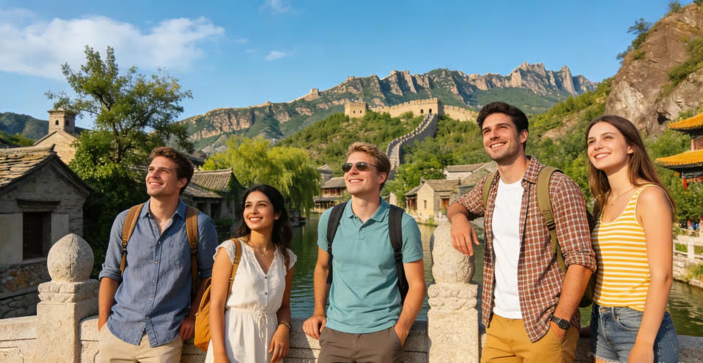 Visite guidée privée de la ville aquatique de Gubei et de la Grande Muraille de Simatai