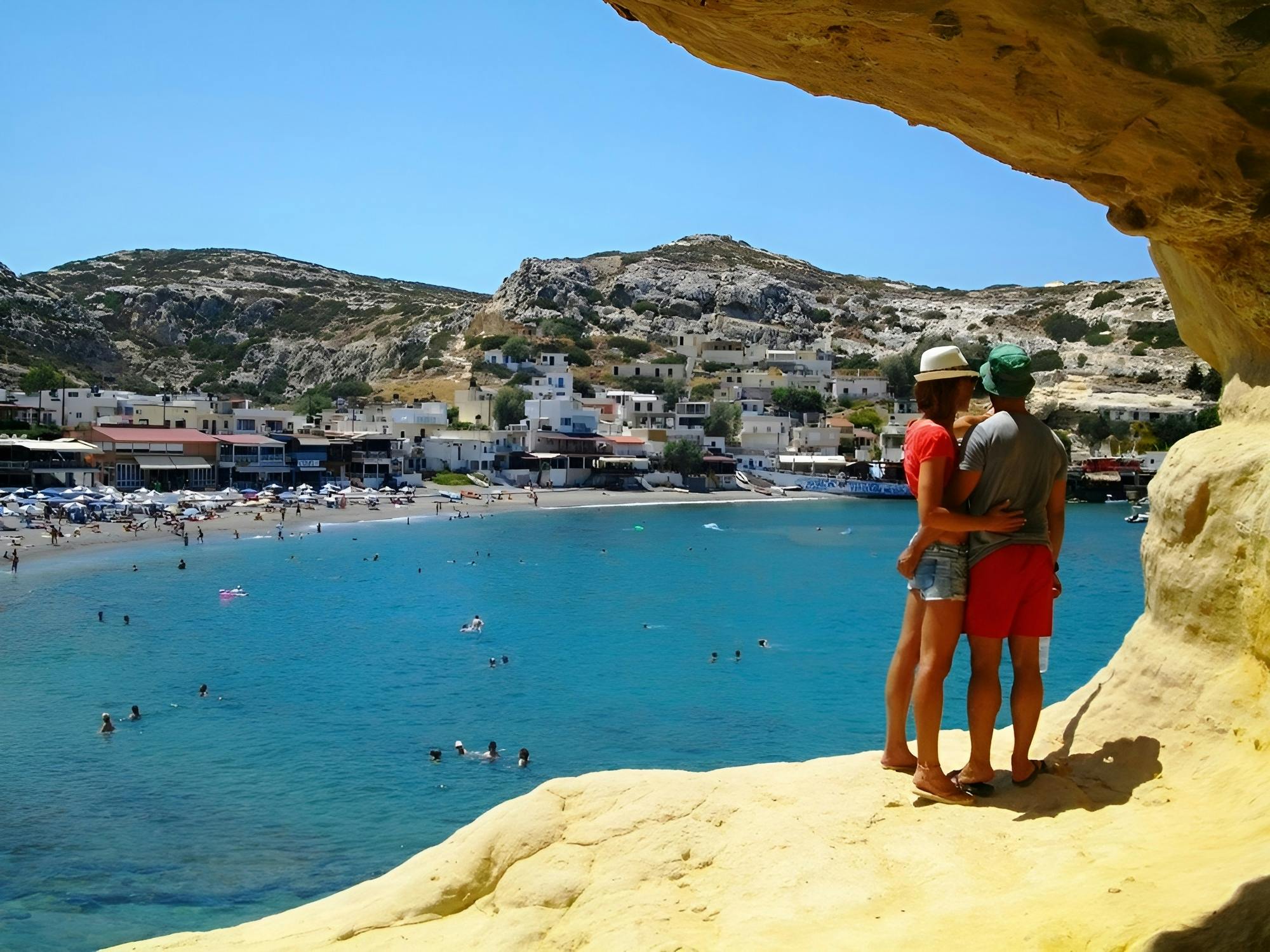 Percorso 4x4 tra montagne e mare lungo la costa meridionale di Creta