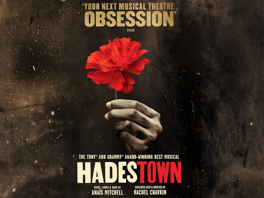 Hadestown the Musical at the Lyric Theatre in London