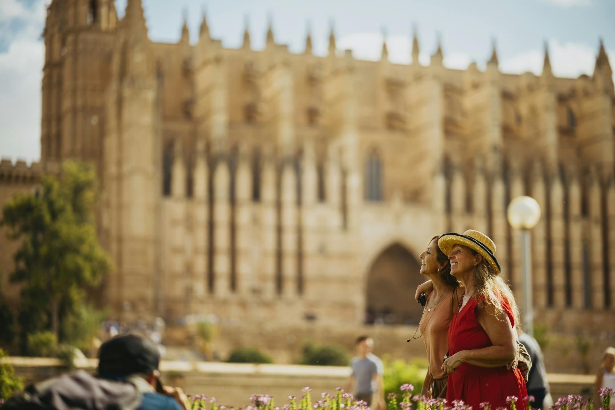 Entrance to Palma Cathedral La Seu